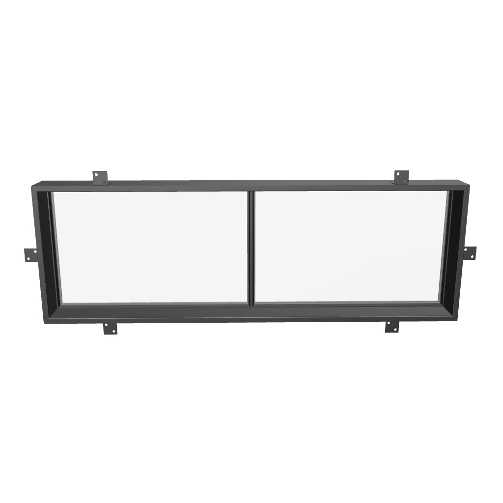 architectural insulated steel entry door with horizontal transom
