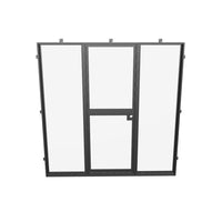 Air Lite Dutch with Side Windows - Single Flat | Standard Sizes by Pinky’s Iron Doors — home doors, view 7