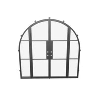 Air 4 with Side Windows - Double Full Arch Pre-Sale | Arriving: 12-17-2025 by Pinky’s Iron Doors — home doors, view 7