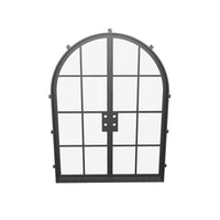 Air 5 - Double Full Arch | Standard Sizes by Pinky’s Iron Doors — home doors, view 7