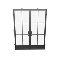 Air 7 - Double Flat | Standard Sizes by Pinky’s Iron Doors — home doors, view 7