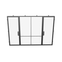 Air Grand - Dual Single with Middle Fixed Panel Flat by Pinky’s Iron Doors — home doors, view 7