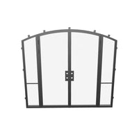 Air Grand with Side Windows - Double Arch by Pinky’s Iron Doors — home doors, view 7
