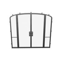 Air Grand with Side Windows - Double Mini Arch | Standard Sizes by Pinky’s Iron Doors — home doors, view 7