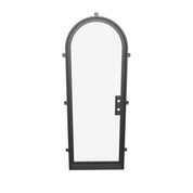 NFRC-rated full arch steel entry designed for architectural projects.