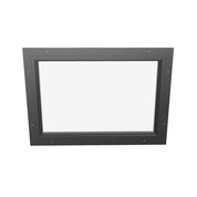 landscape steel window with thermal break and tempered glass