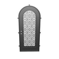 DNA' Door with Thermal Break - Single Full Arch by Pinky’s Iron Doors — home doors, view 7