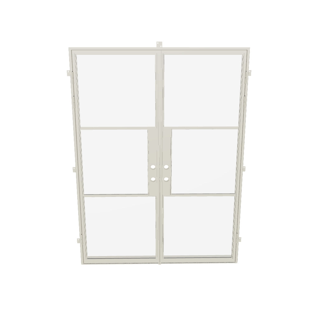 modern double entry door Casual Khaki color