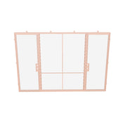 Air Grand - Dual Single with Middle Fixed Panel Flat | Customize