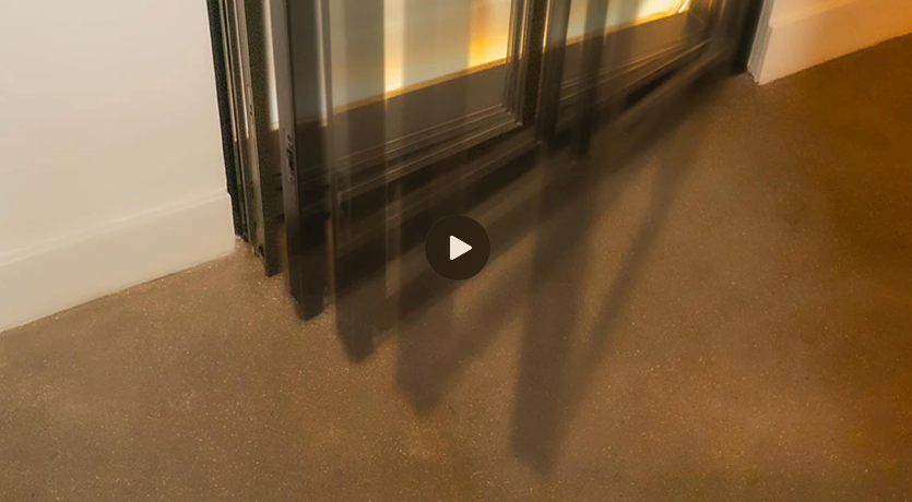 double door swing diagram for black metal entry door