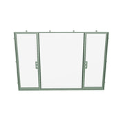 Air Lite with Thermal Break - Dual Single with Middle Fixed Panel Flat | Customize