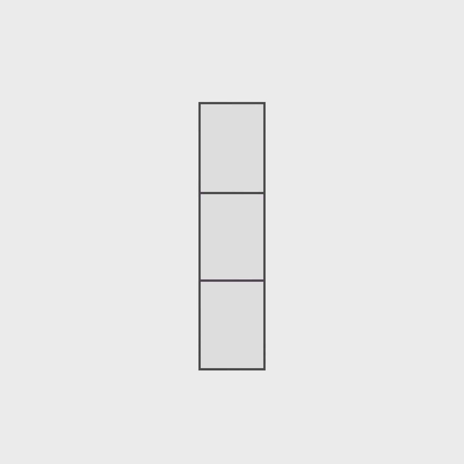 Air 4 tall side window insert in strong steel frame system