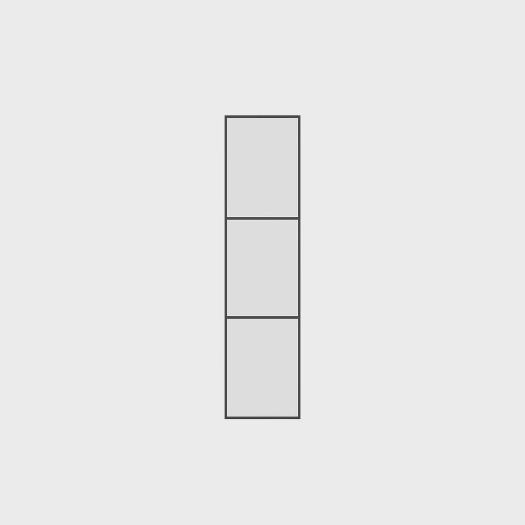 Air 4 tall side window insert in strong steel frame system