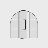 Air 4 Interior with Side Windows - Single Full Arch | Standard Sizes