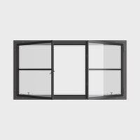 Air Window 0V 1H with Thermal Break - Double Casement Landscape | Standard Sizes