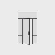 Air Grand Interior with Side Windows and Flat Top Window - Single Flat | Customize