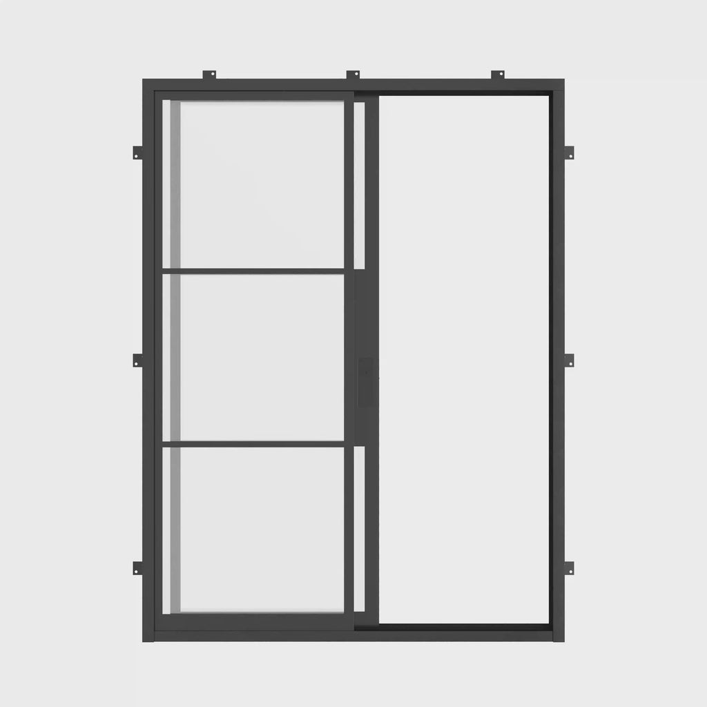 architectural custom sliding steel door
