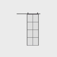 Air 5 Interior - Barn Door | Standard Sizes by Pinky’s Iron Doors — home doors, view 4