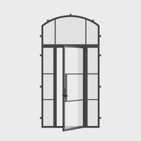 Air 4 with Side Windows and Arch Top Window - Single Flat | Standard Sizes