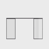 Air Lite Interior - Top Track Slider - Double Flat | Standard Sizes