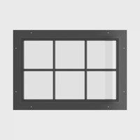 Air Window 2V 1H - Fixed Landscape | Standard Sizes