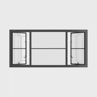 Air Window 0V 1H with Thermal Break - Dual Single Casement | Standard Sizes