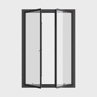 Air Window 0V 0H with Thermal Break - Double Casement Portrait | Standard Sizes