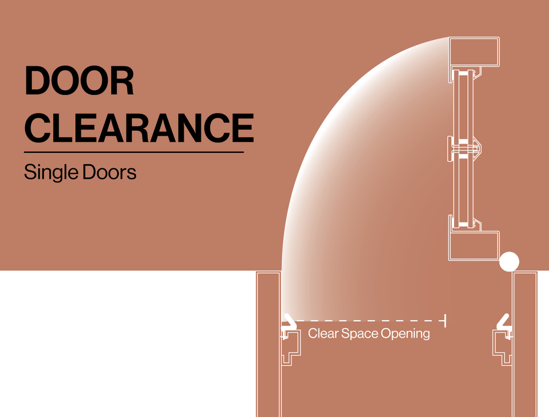 how to measure the clear open space for your single exterior pinkys door