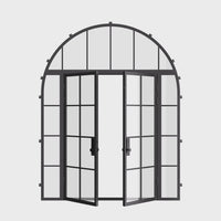 Air 5 with Thermal Break, Side Windows and Full Arch Top Window - Double Flat | Standard Sizes