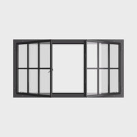 Air Window 2V 1H with Thermal Break - Double Casement Landscape | Standard Sizes