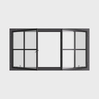 Air Window 1V 1H with Thermal Break - Double Casement Landscape | Standard Sizes