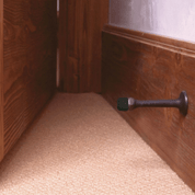 rocky mountain baseboard doorstop in use