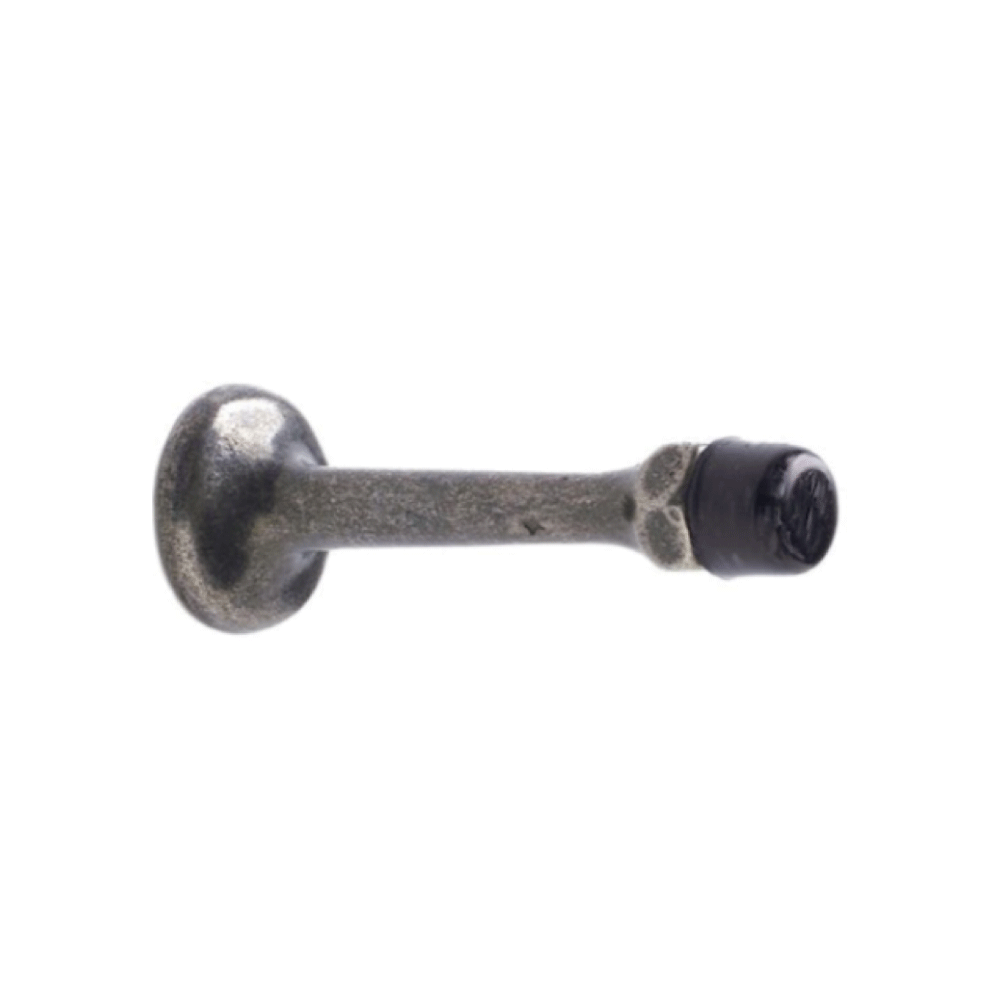 Rocky mountain baseboard short door stop in white bronze medium