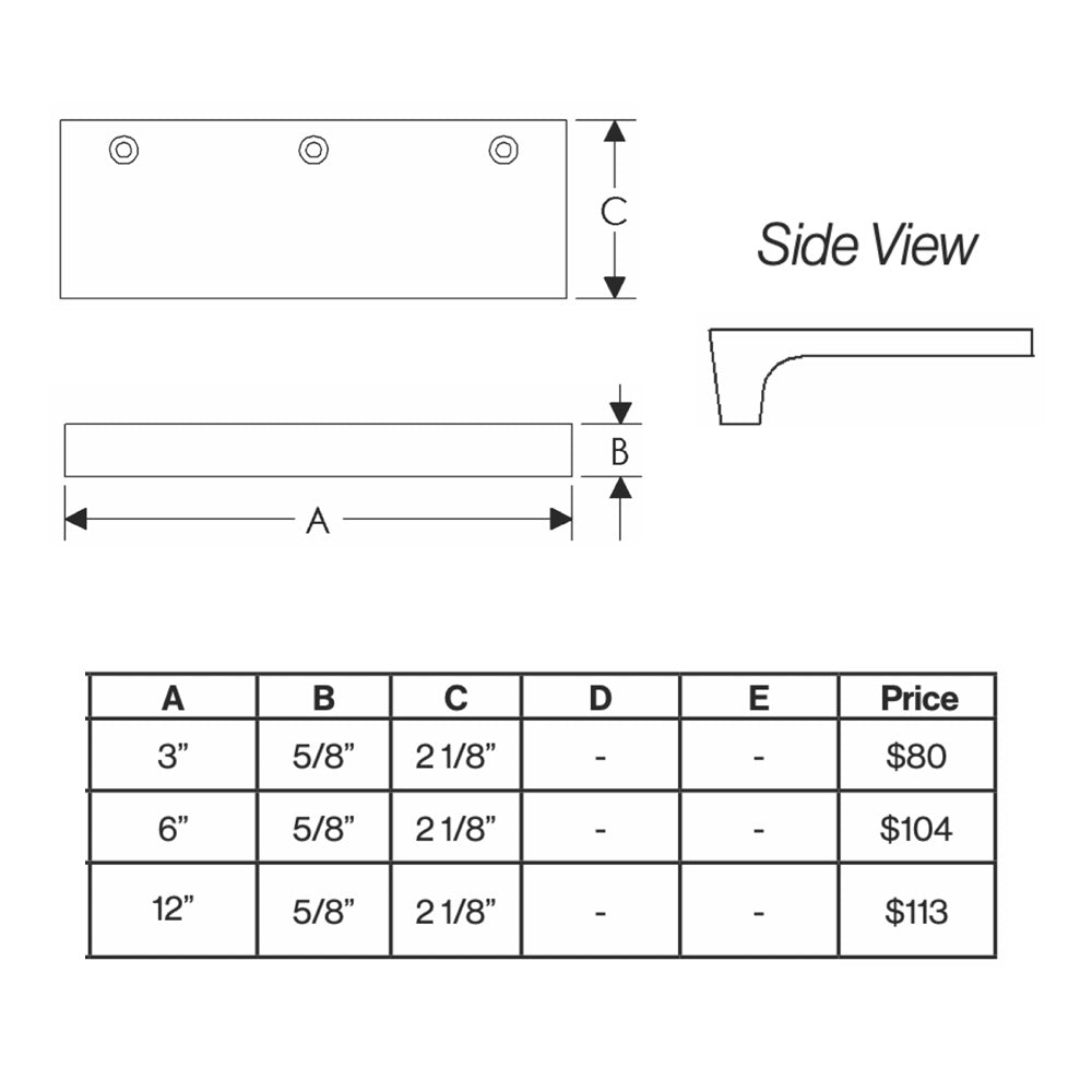 diagram of rocky mountain catch cabinet pull