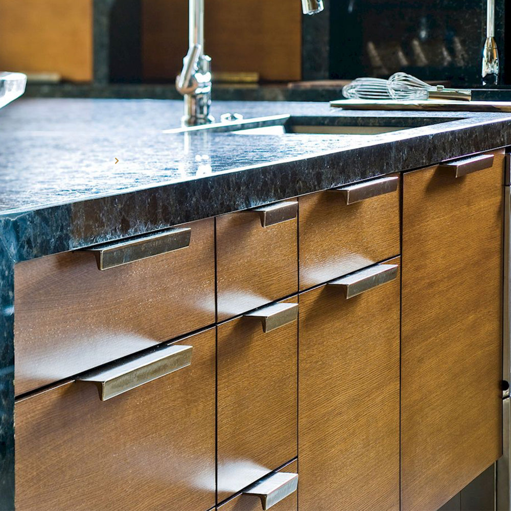 cabinets featuring the rocky mountain catch cabinet pull