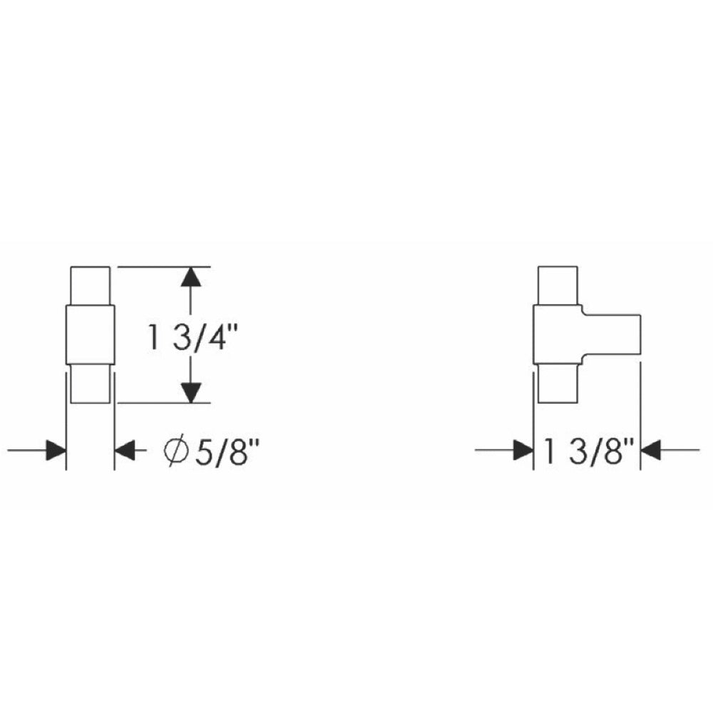 measurements for barre cabinet pull