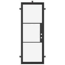 Load image into Gallery viewer, Single steel entry door with NFRC ratings and flat top for residential use
