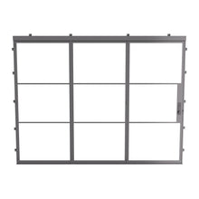 Load image into Gallery viewer, black steel folding glass door