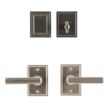 Load image into Gallery viewer, Rocky Mountain Hardware Small Stepped Escutcheon Backplate with Separate Deadbolt