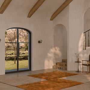 Lifestyle Photo - PINKYS Air 4 Interior Black Steel Door w/ Double Mini Arch - No Threshold