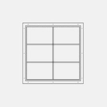 Load image into Gallery viewer, AIR WINDOW 1V 2H - FIXED SQUARE