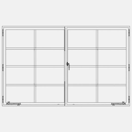 AIR WINDOW 1V 3H - DOUBLE CASEMENT LANDSCAPE