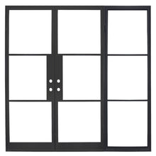 Load image into Gallery viewer, PINKYS Air 4 black steel door w/ Right Sidelight