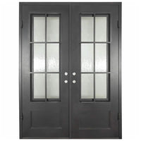 PINKYS Parker Double Flat Iron Doors