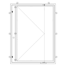 Load image into Gallery viewer, PINKYS Air Lite Flat Pivot Black Steel Door