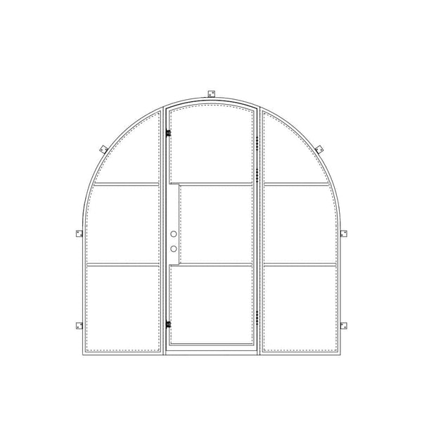 Air 4 with Side Windows - Single Full Arch | Standard Sizes