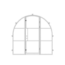 Load image into Gallery viewer, Air 4 - w/ Sidelights Single Full Arch | Special Order - PINKYS