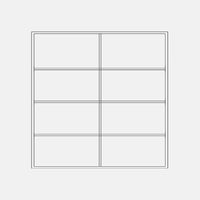 Air Window 1V 3H - Fixed Square