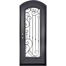 Load image into Gallery viewer, PINKYS Paris Black Steel Single Arch Doors
