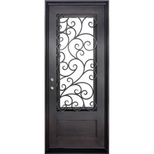 Load image into Gallery viewer, PINKYS Story Black Iron Single Flat Door